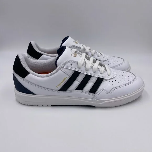 adidas Tyshawn II White / Black Men's Shoes - Picture 1 of 8